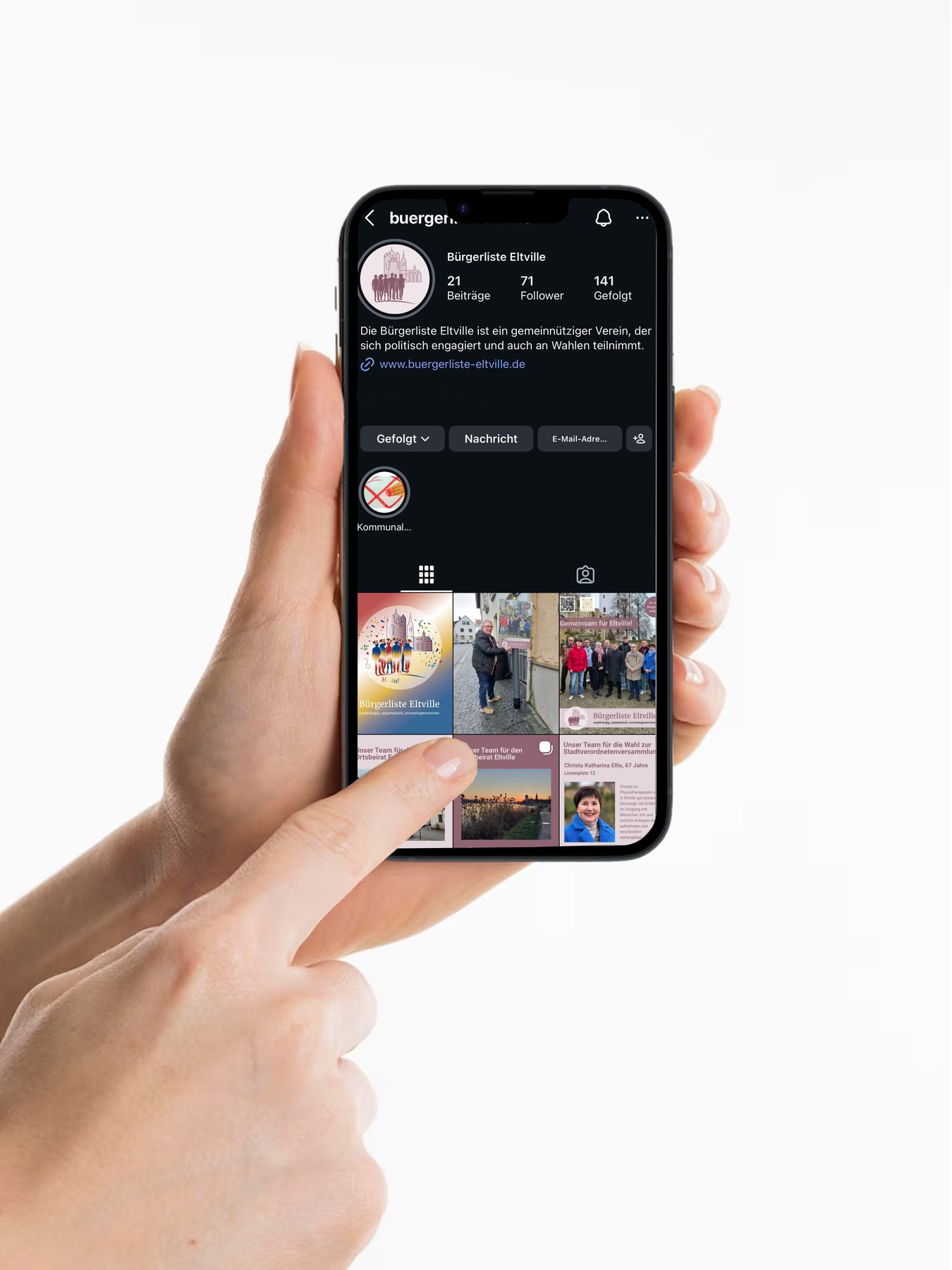 Bürgerliste Eltville – Instagram-Profil