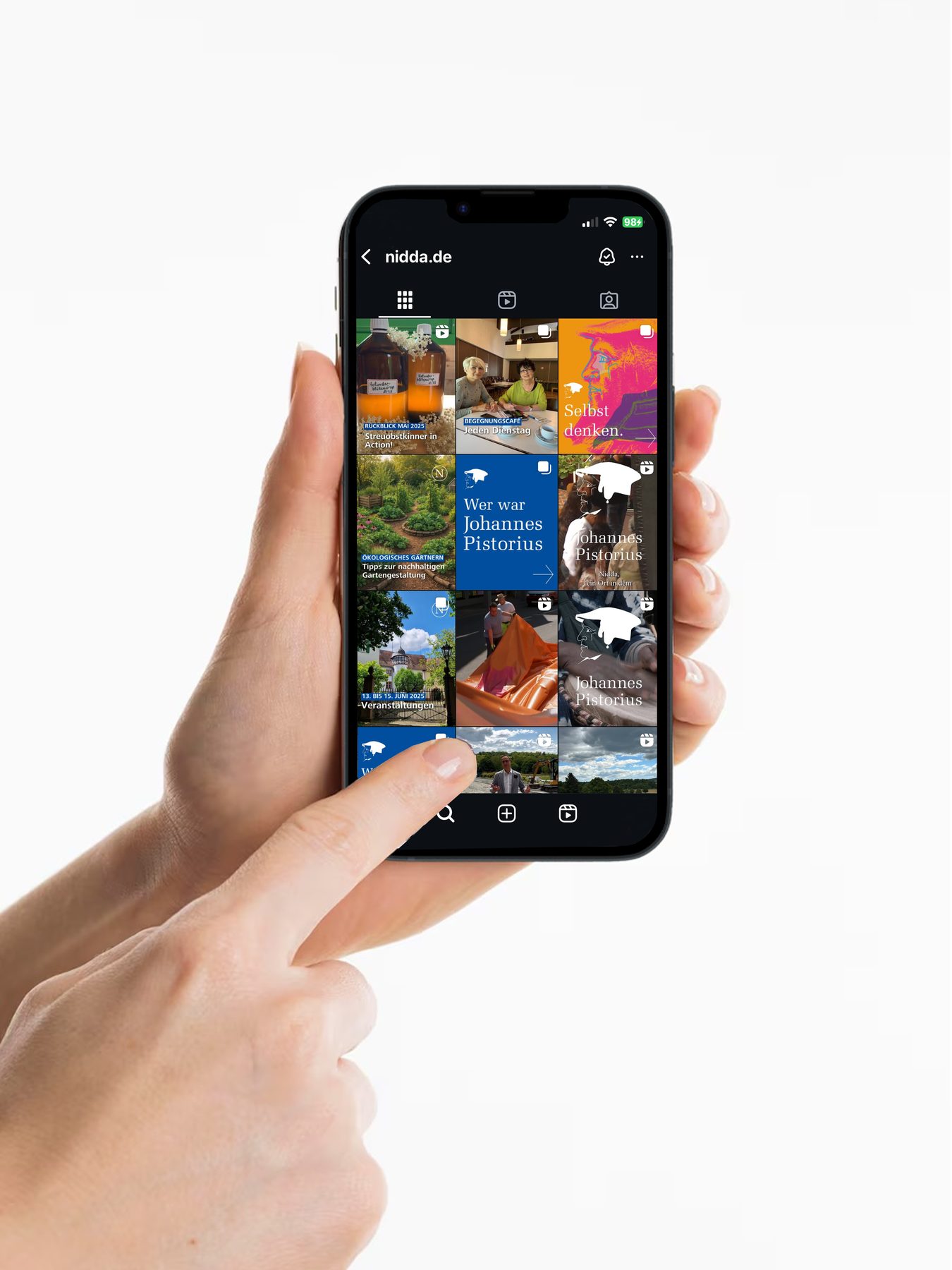 Stadt Nidda – Social-Media-Beiträge auf Instagram