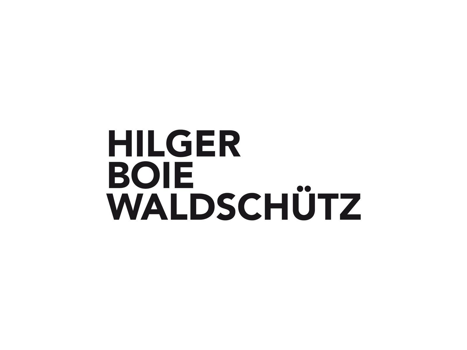 Logo der Designagentur Hilger Boie Waldschütz