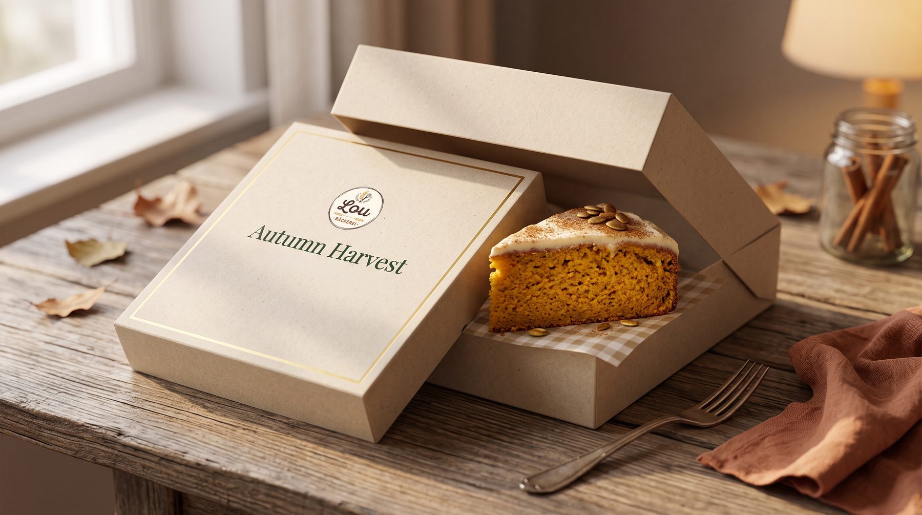 Bäckerei Lou – Kuchenverpackung